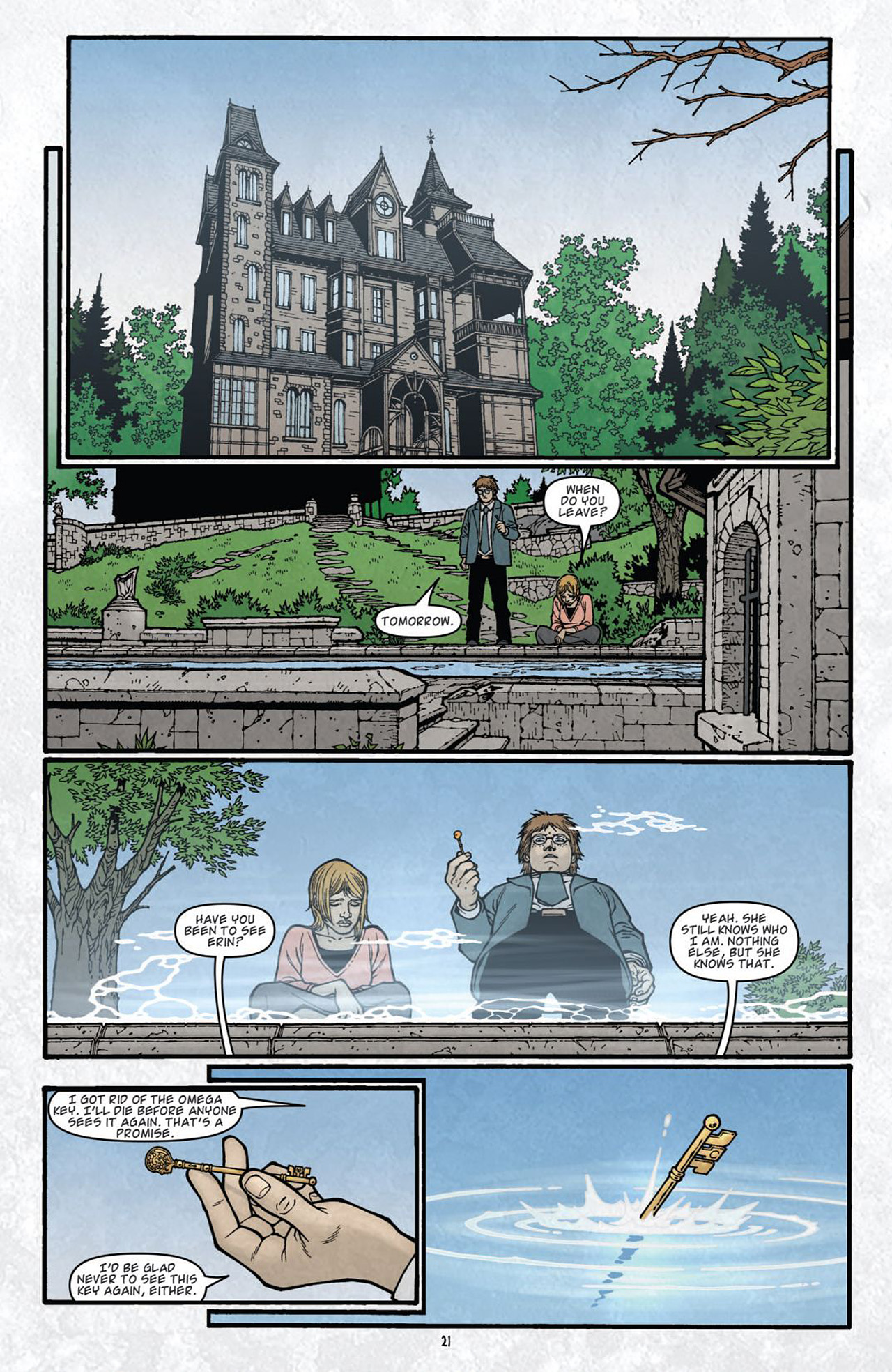 Read online Locke & Key: Clockworks comic -  Issue #6 - 22