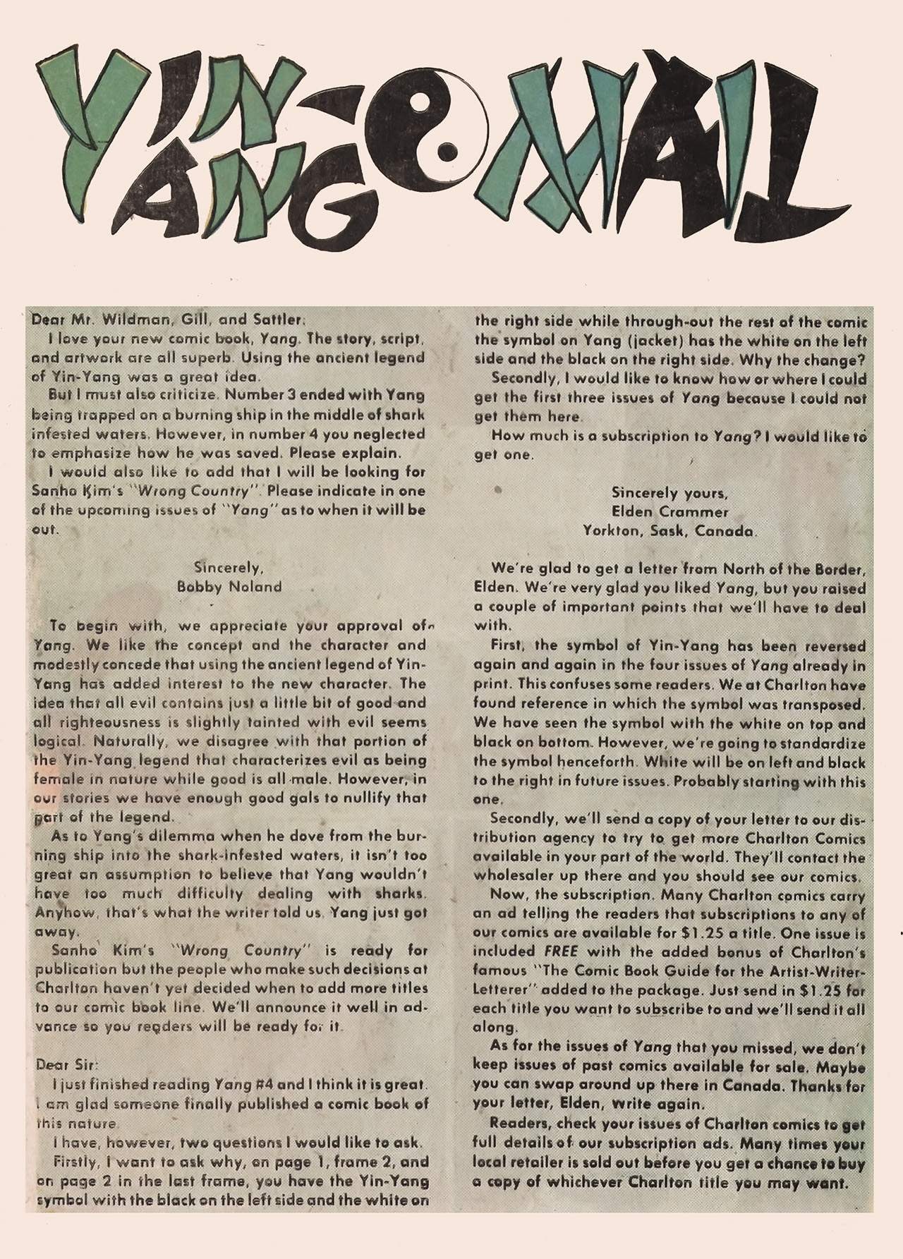 Read online Yang comic -  Issue #6 - 31