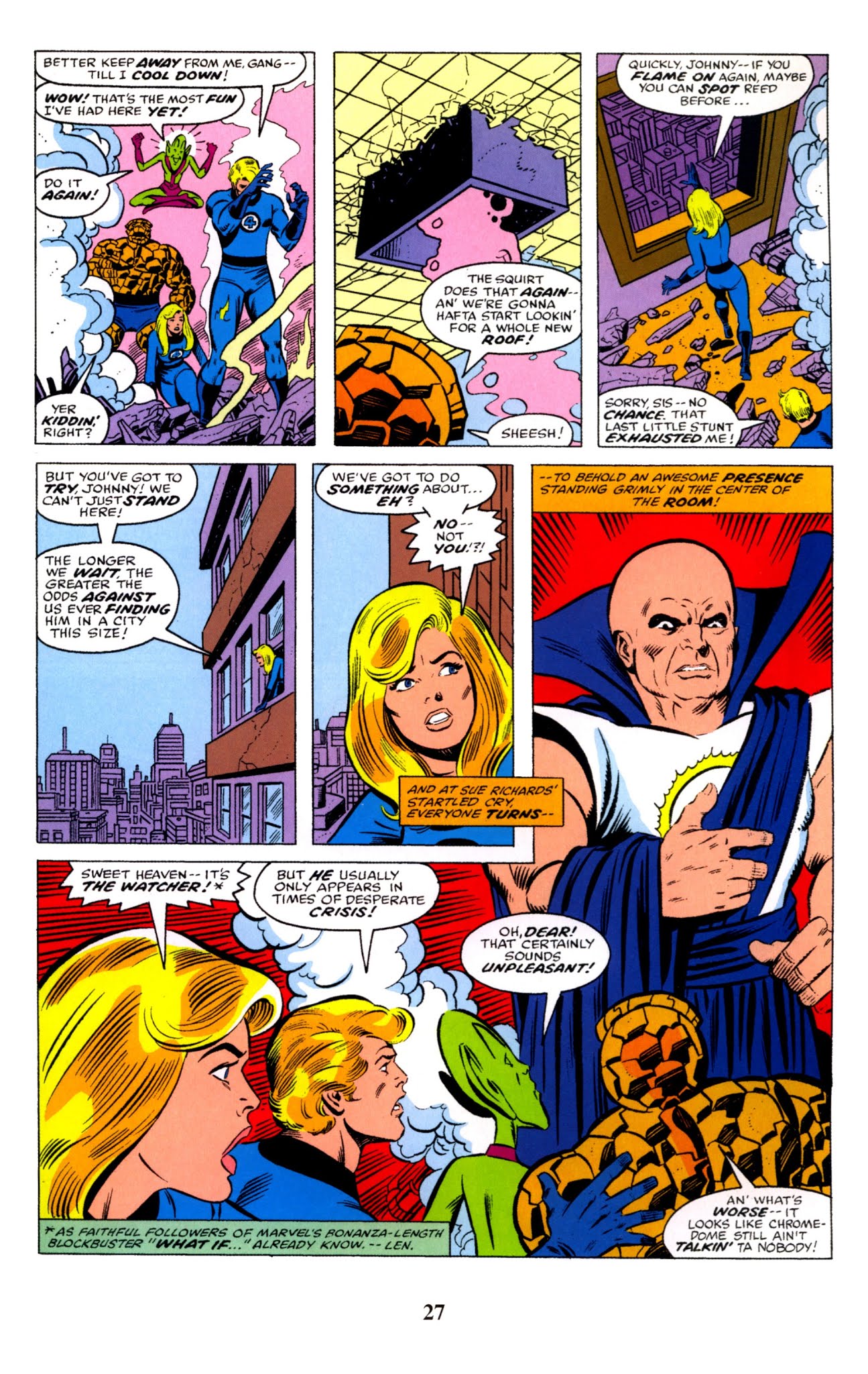 Read online Fantastic Four Visionaries: George Perez comic -  Issue # TPB 2 (Part 1) - 27