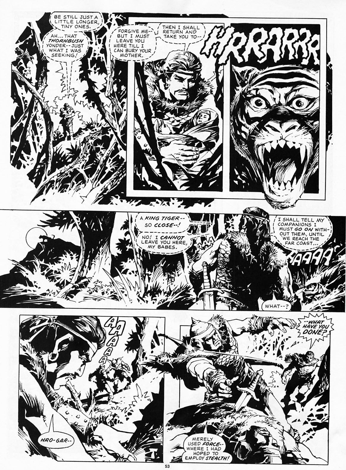 Read online The Savage Sword Of Conan comic -  Issue #190 - 55