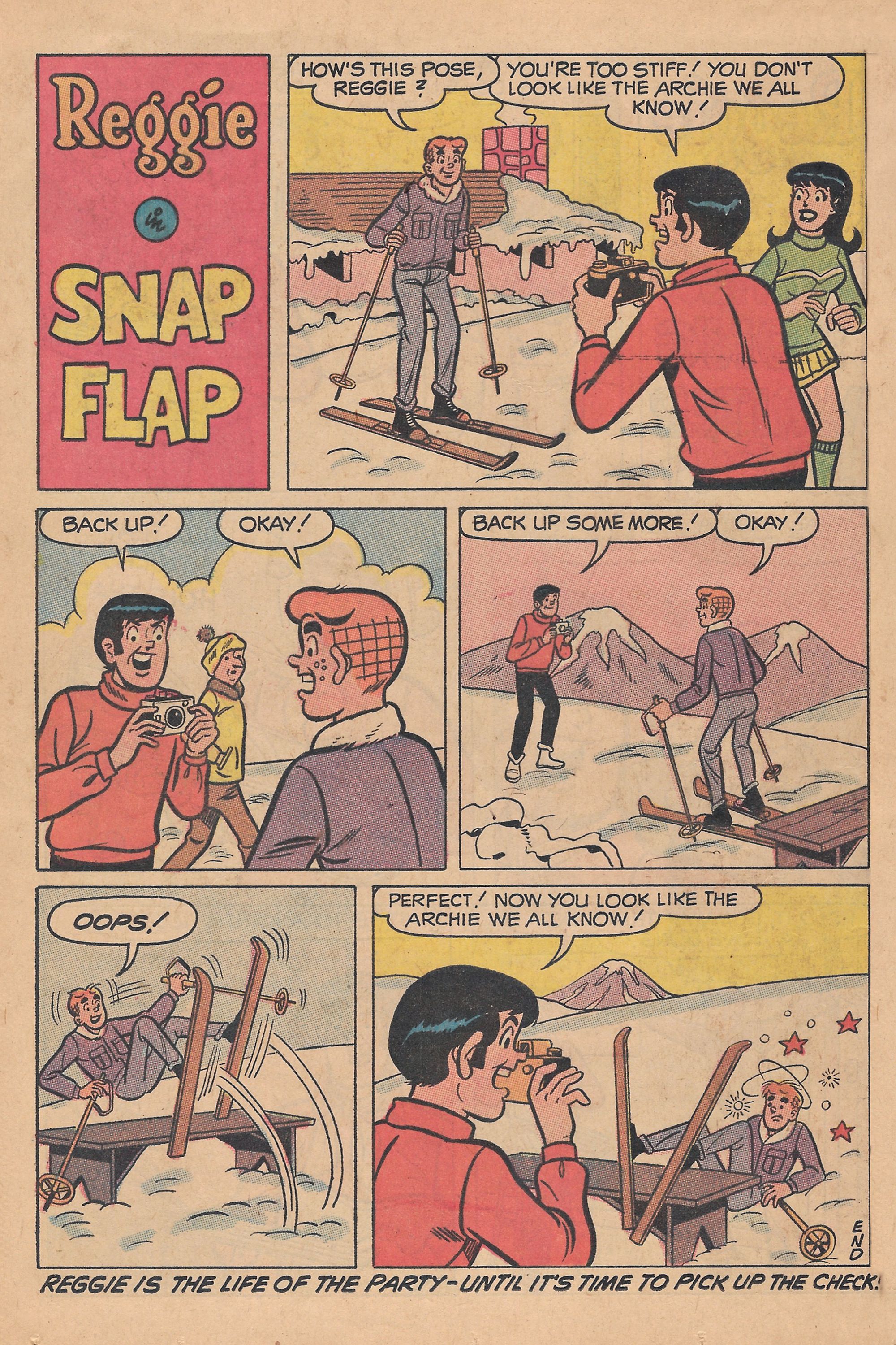 Read online Reggie's Wise Guy Jokes comic -  Issue #12 - 14