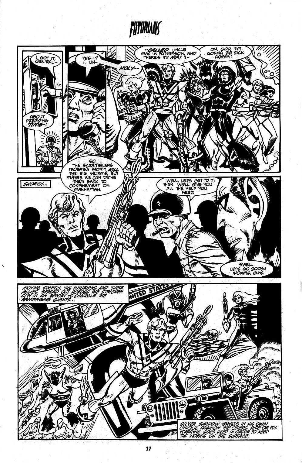 Read online Futurians comic -  Issue # Full - 17