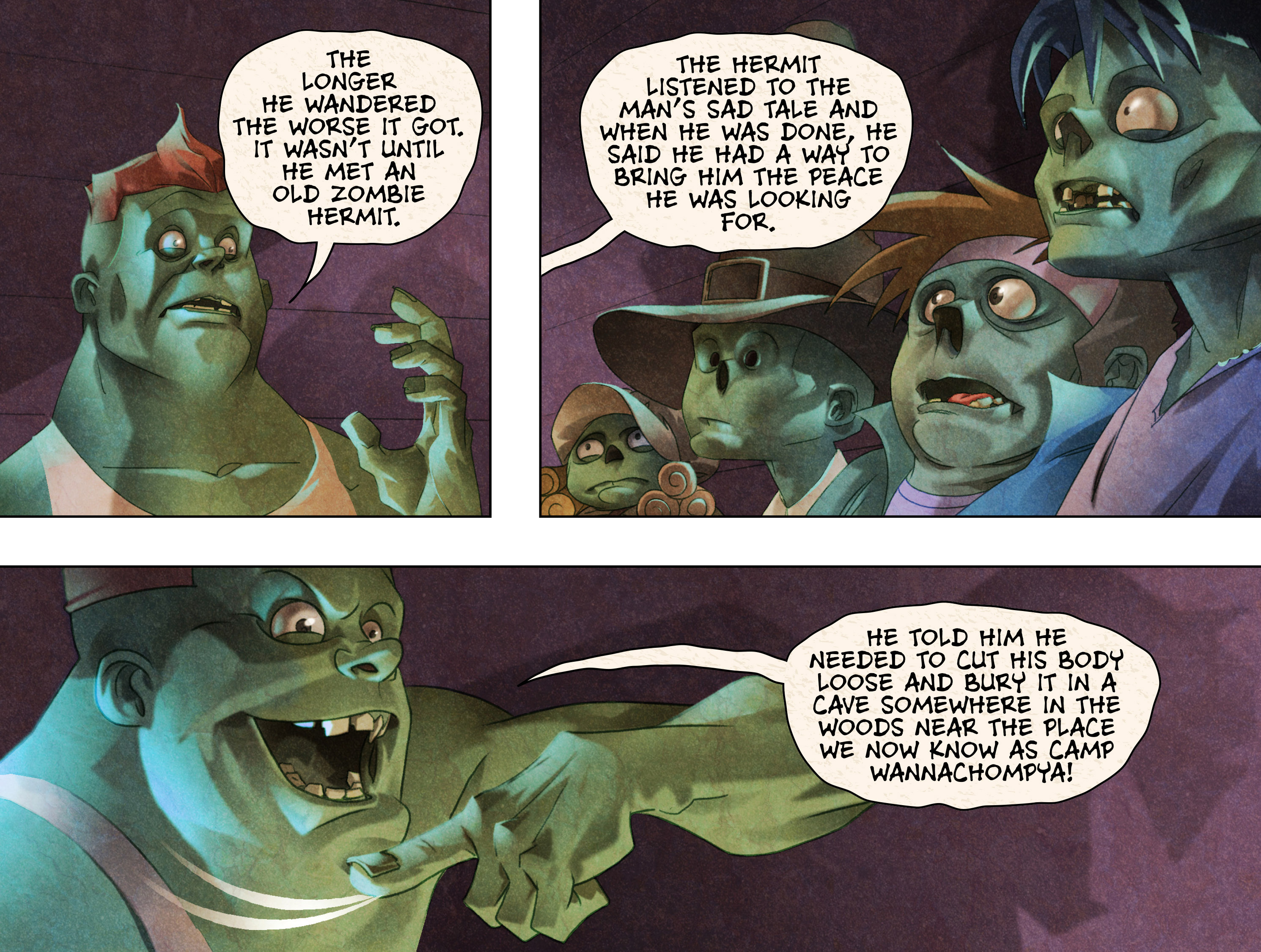 Read online Zombie Camp comic -  Issue #1 - 9