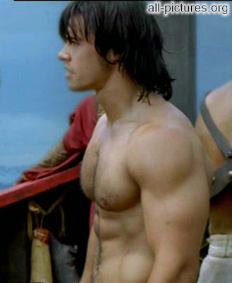 British actobodybuilder Paul Telfer (in Hercules)