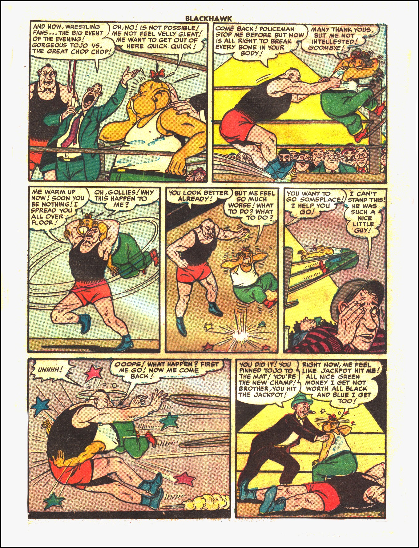 Read online Blackhawk (1957) comic -  Issue #54 - 17