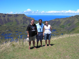 Volcán Rano Kau, Isla de Pascua, Easter Island, vuelta al mundo, round the world, La vuelta al mundo de Asun y Ricardo