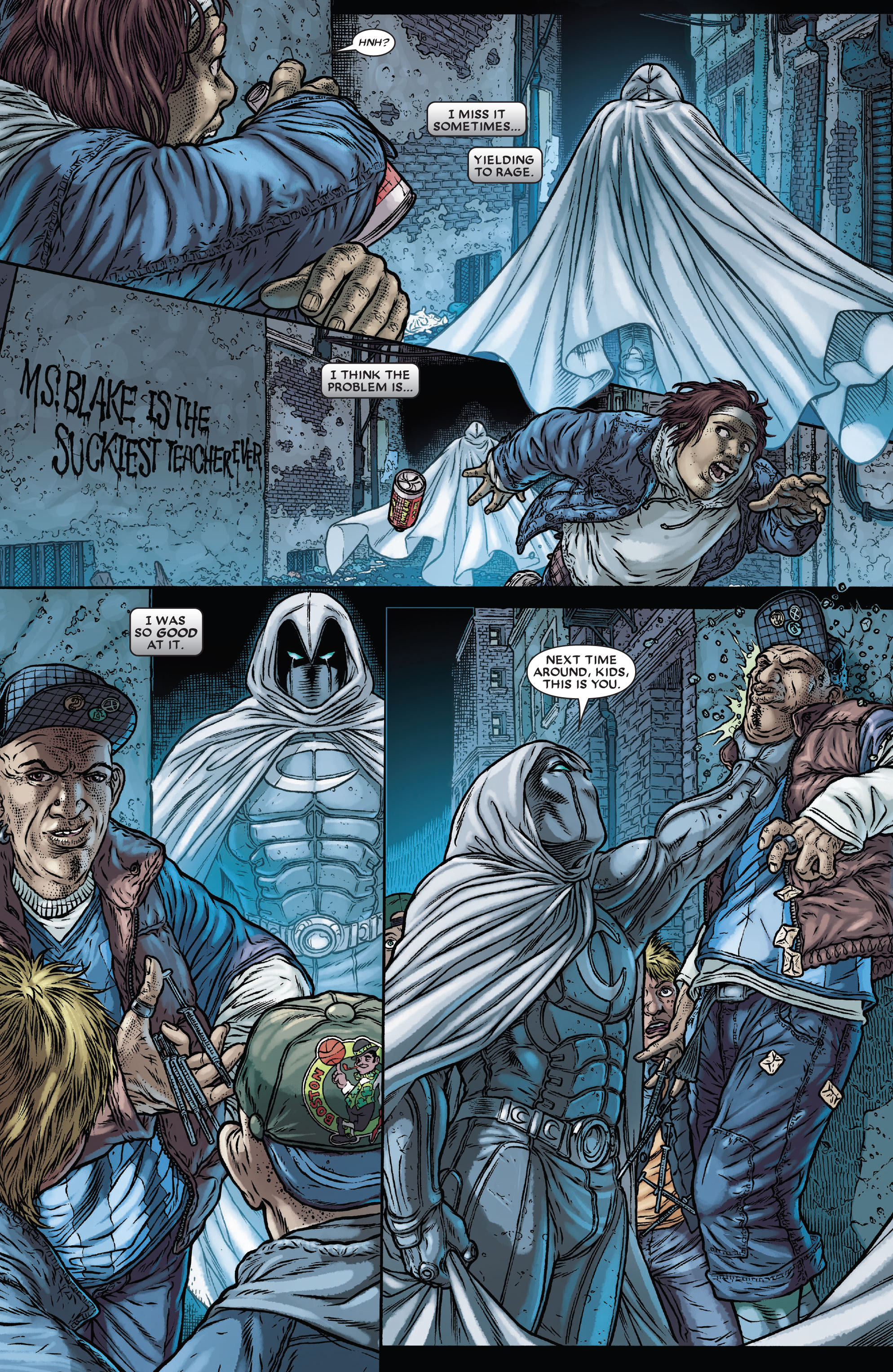 Read online Moon Knight by Huston, Benson & Hurwitz Omnibus comic -  Issue # TPB (Part 11) - 20