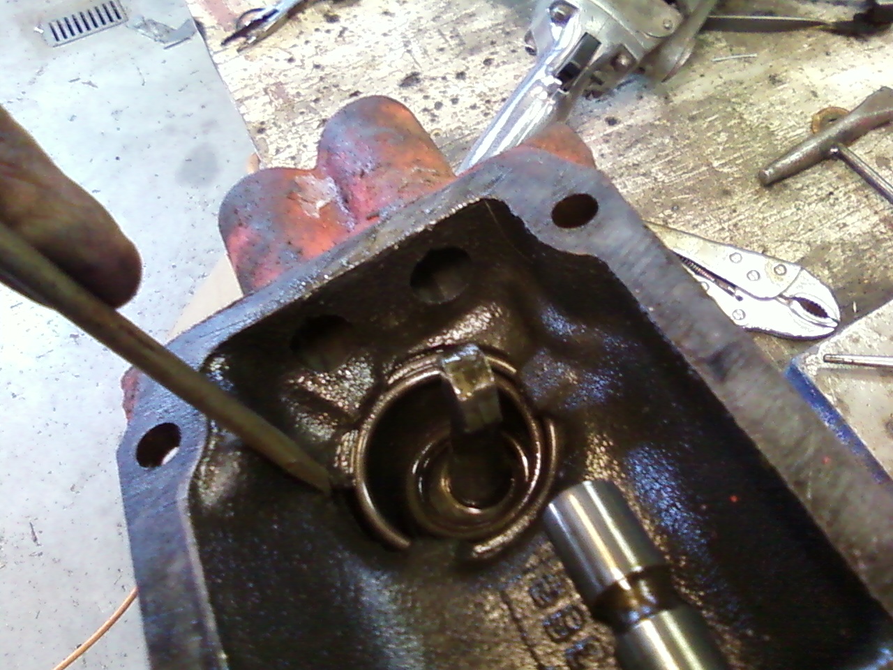 Power King Economy Tractor Restoration Fixing Jammed Transmission Shifting Handle