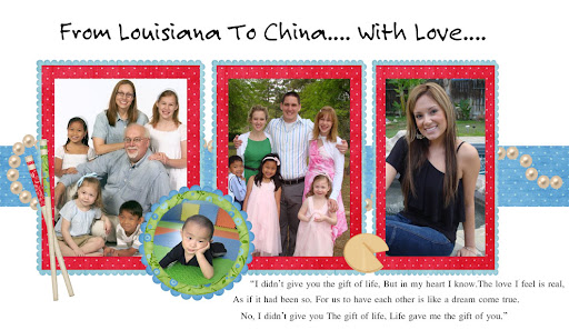 From Louisiana To China.... With Love....