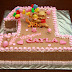 Baby Cayla birthday cake