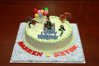 Darren & Keyon Ben 10 cake