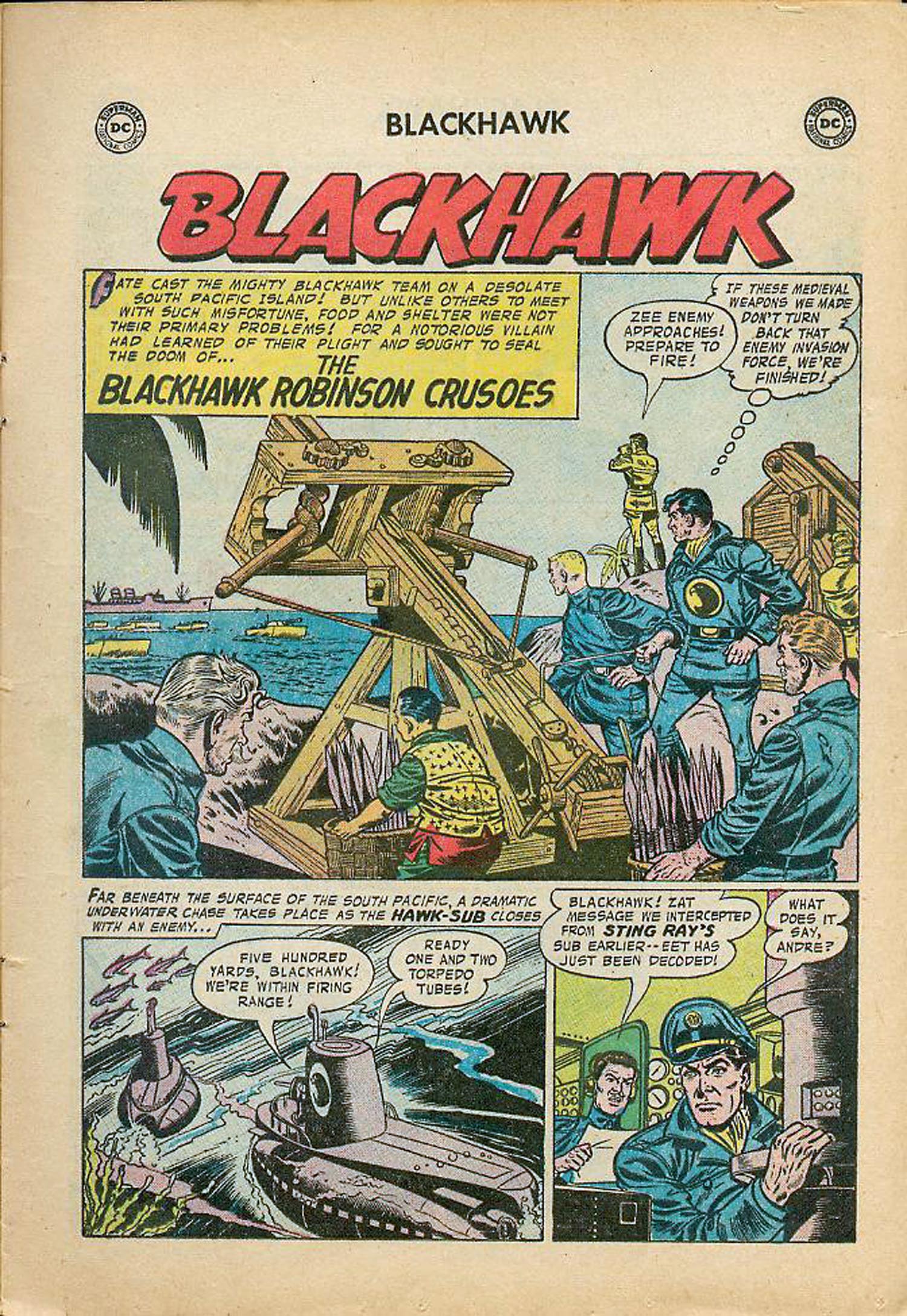 Read online Blackhawk (1957) comic -  Issue #118 - 12