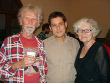poets Phil Hammiel, Adam Aitken and Julie Chevalier