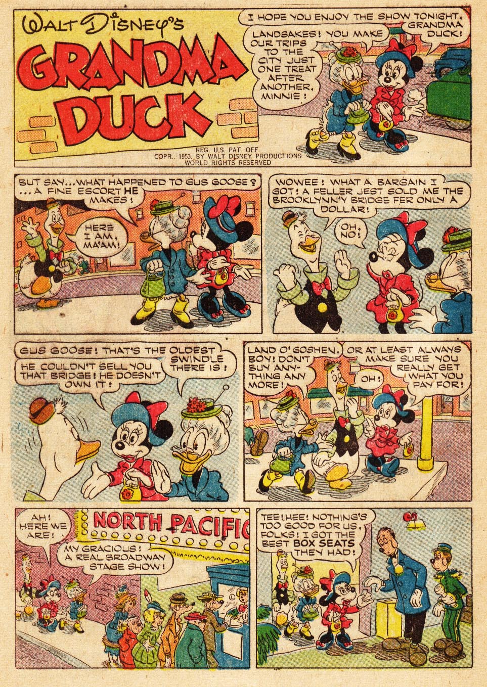 Read online Walt Disney's Comics and Stories comic -  Issue #158 - 36