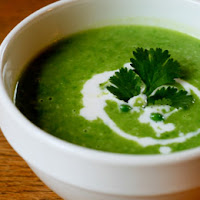 kosher food quick green soup