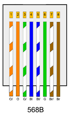 The Trench: Standard 568b Wiring Diagram