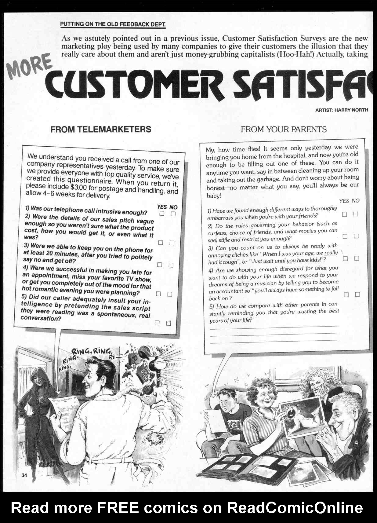 Read online MAD comic -  Issue #316 - 36