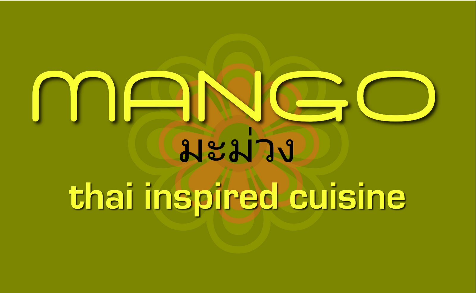 MANGO-thai inspired cuisine