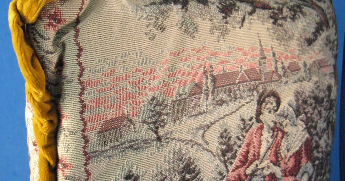 Antiques And Teacups: Antique English Tapestry Tea Cozy