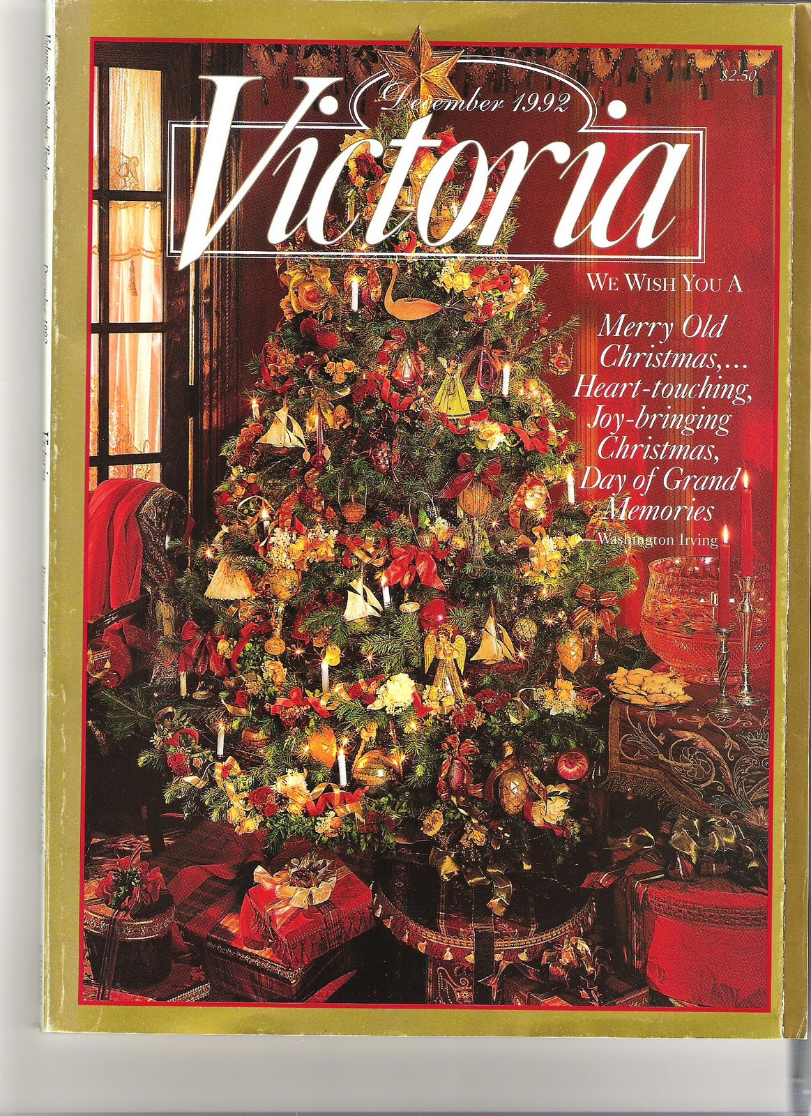 Antiques And Teacups Christmas With Victoria Magazine Blog Party