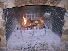Watching a real fire