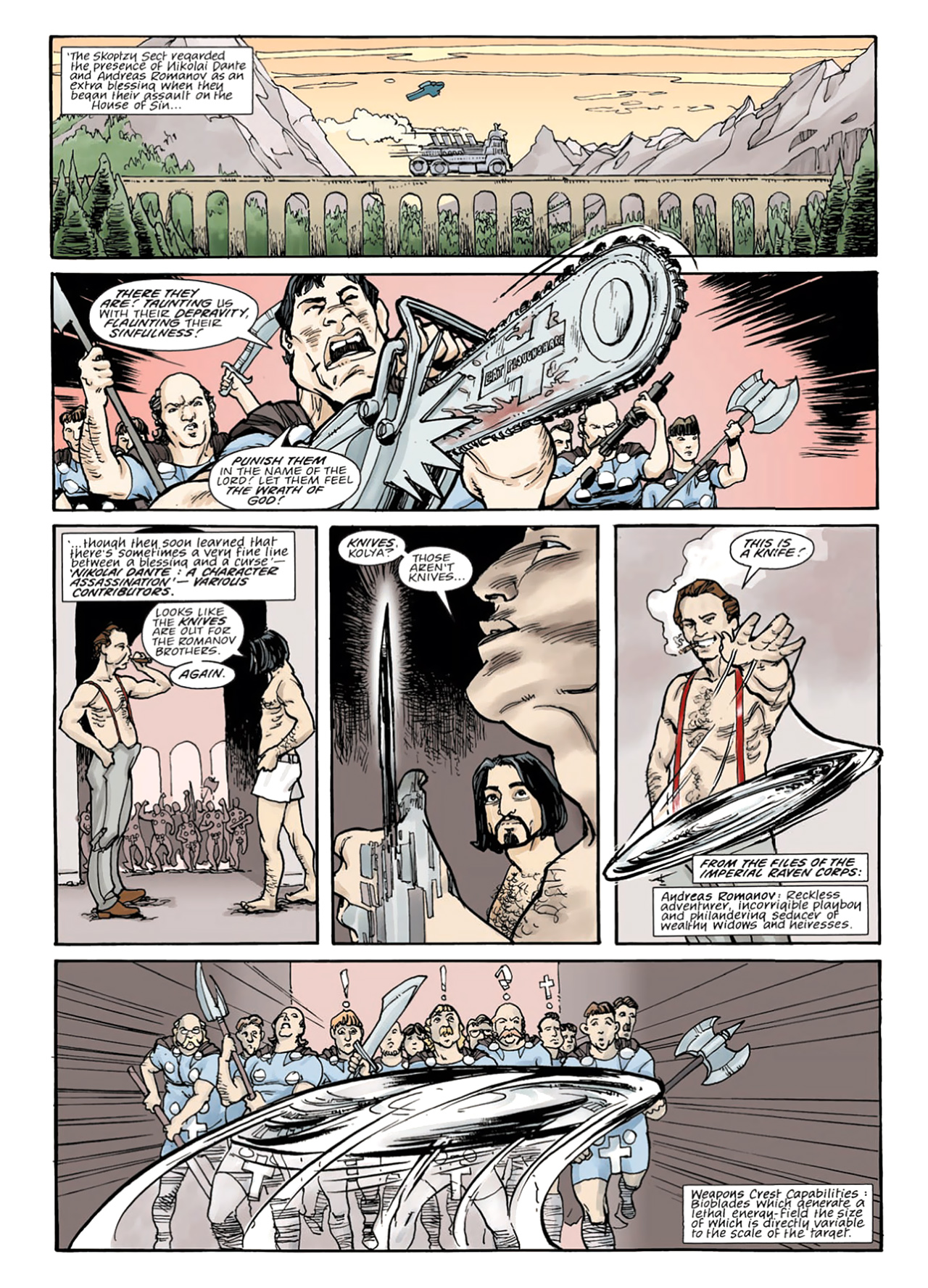 Read online Nikolai Dante comic -  Issue # TPB 2 - 134