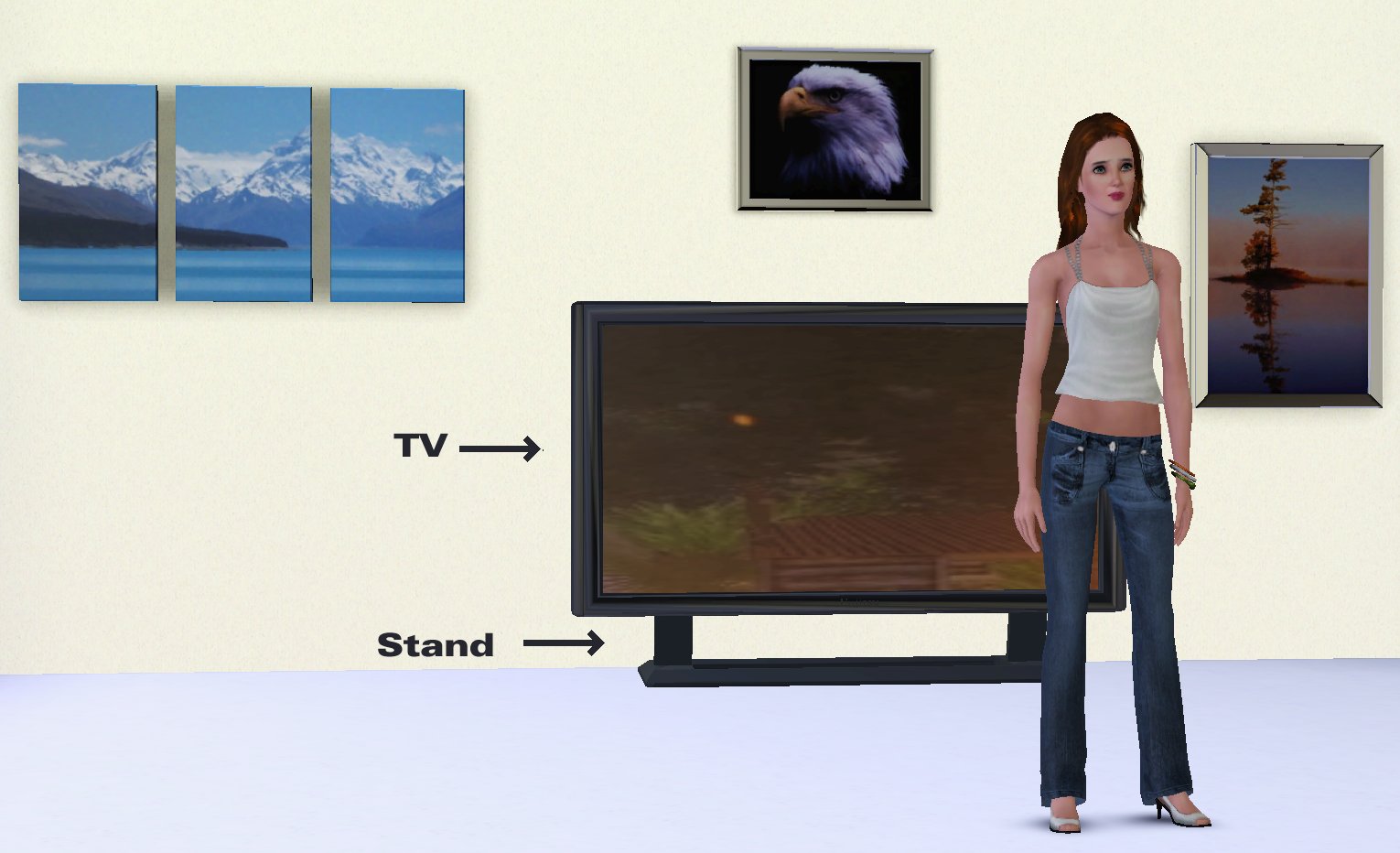 Simming in Magnificent Style TV Fujitsu 132 cm HD