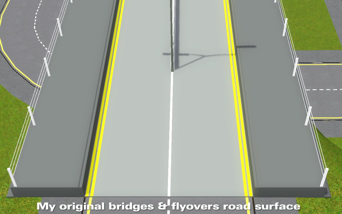 Simming in Magnificent Style New road surface for the flyovers and the bridges for CAW