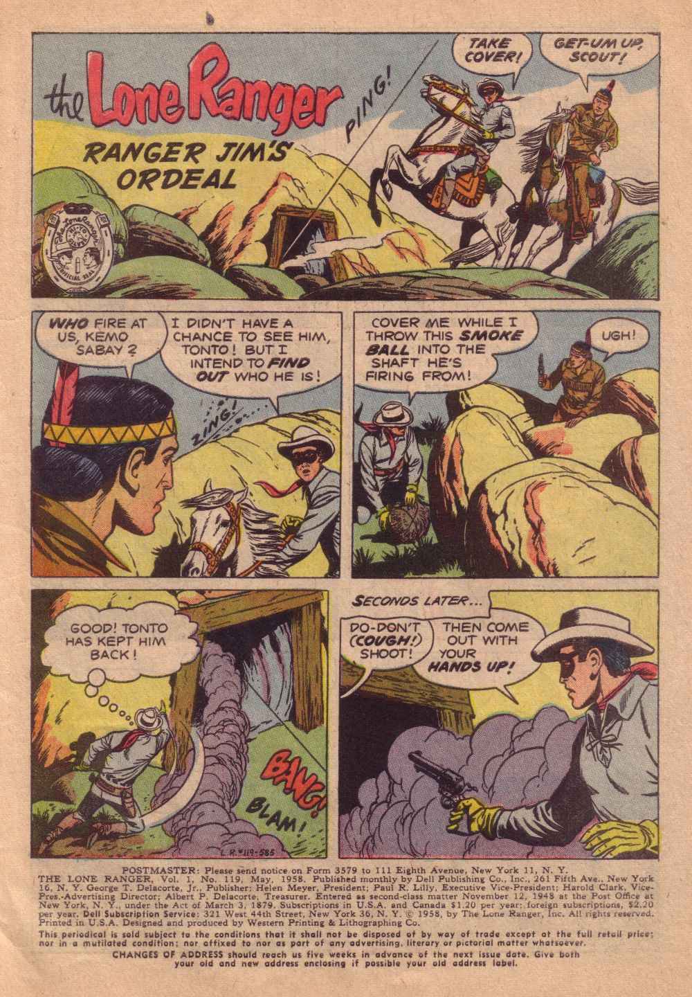 Read online The Lone Ranger (1948) comic -  Issue #119 - 3