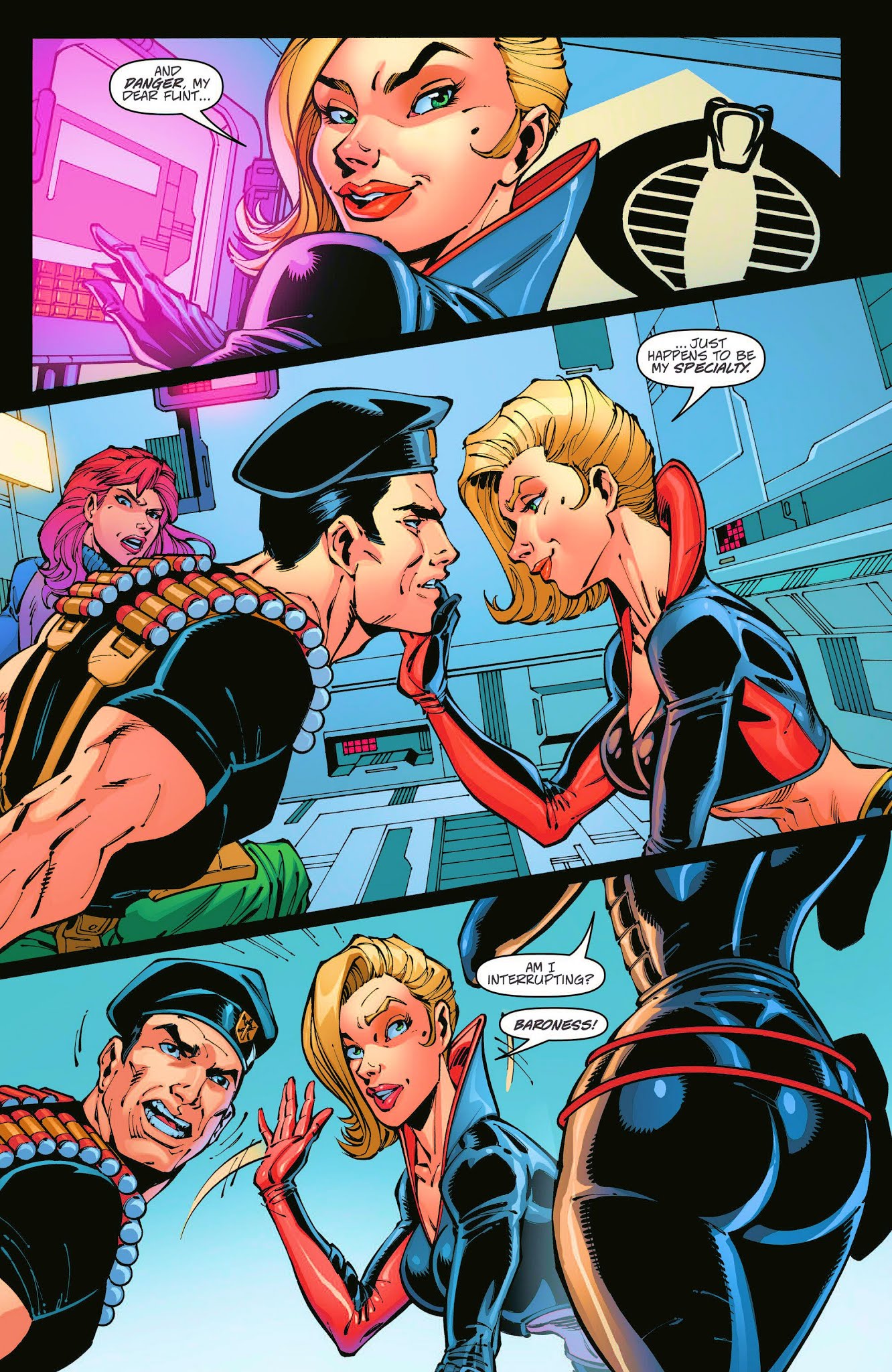 Read online Danger Girl/G.I. Joe comic -  Issue #2 - 10