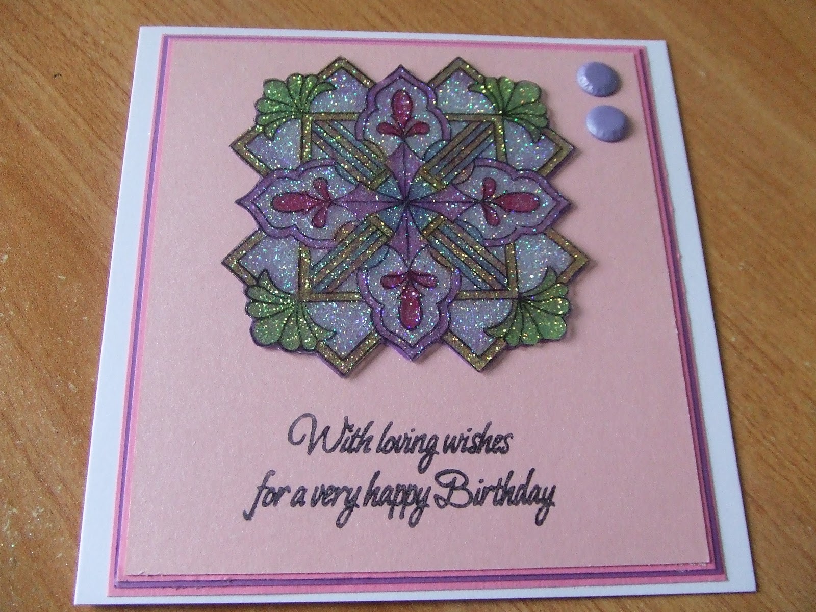 Crafty Educator Medallion stamping