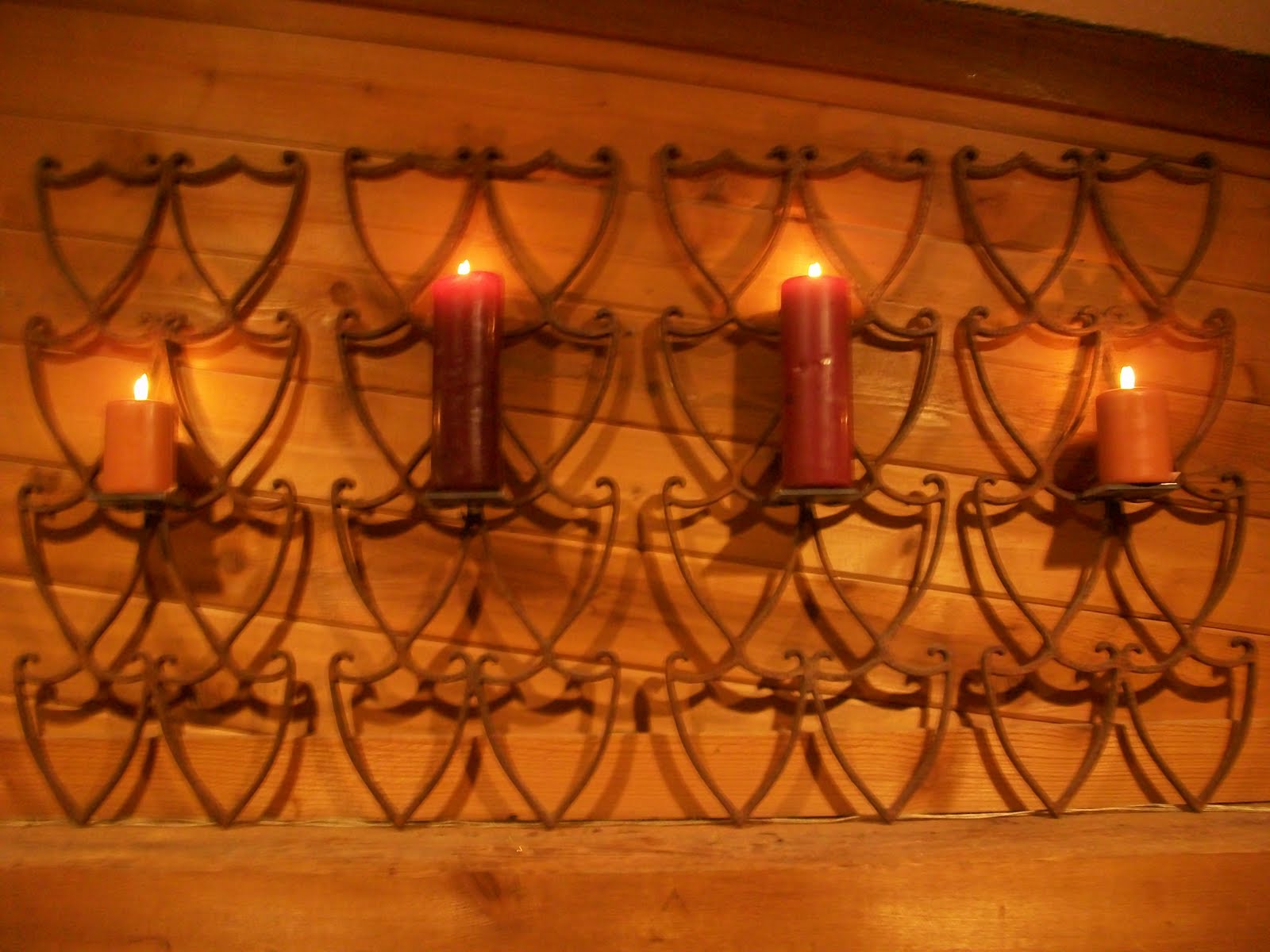 Chips Art And Design Decorative Cast Iron Candle Holders
