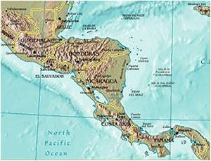 Geografia na Rede: AMÉRICA CENTRAL ÍSTMICA