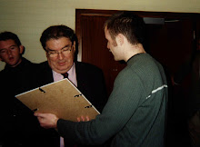 Presentation of portrait to John Hume.