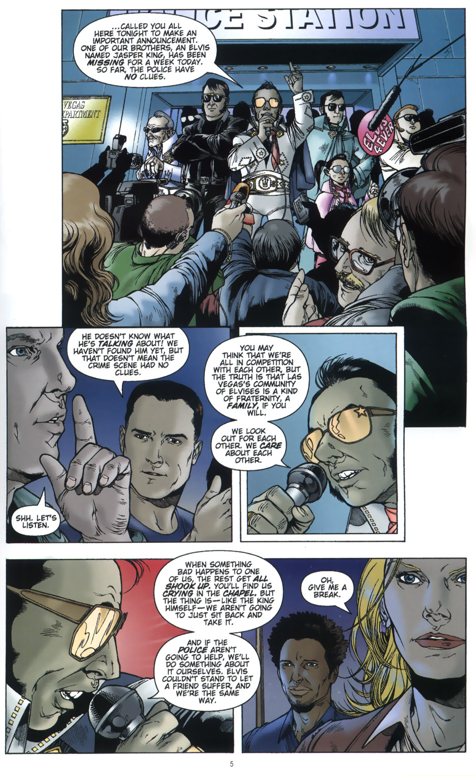 Read online CSI: Crime Scene Investigation: Thicker Than Blood comic -  Issue # Full - 7