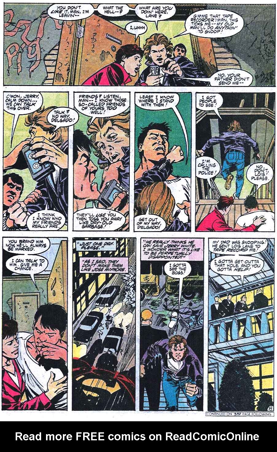 Read online Adventures of Superman (1987) comic -  Issue #433 - 9