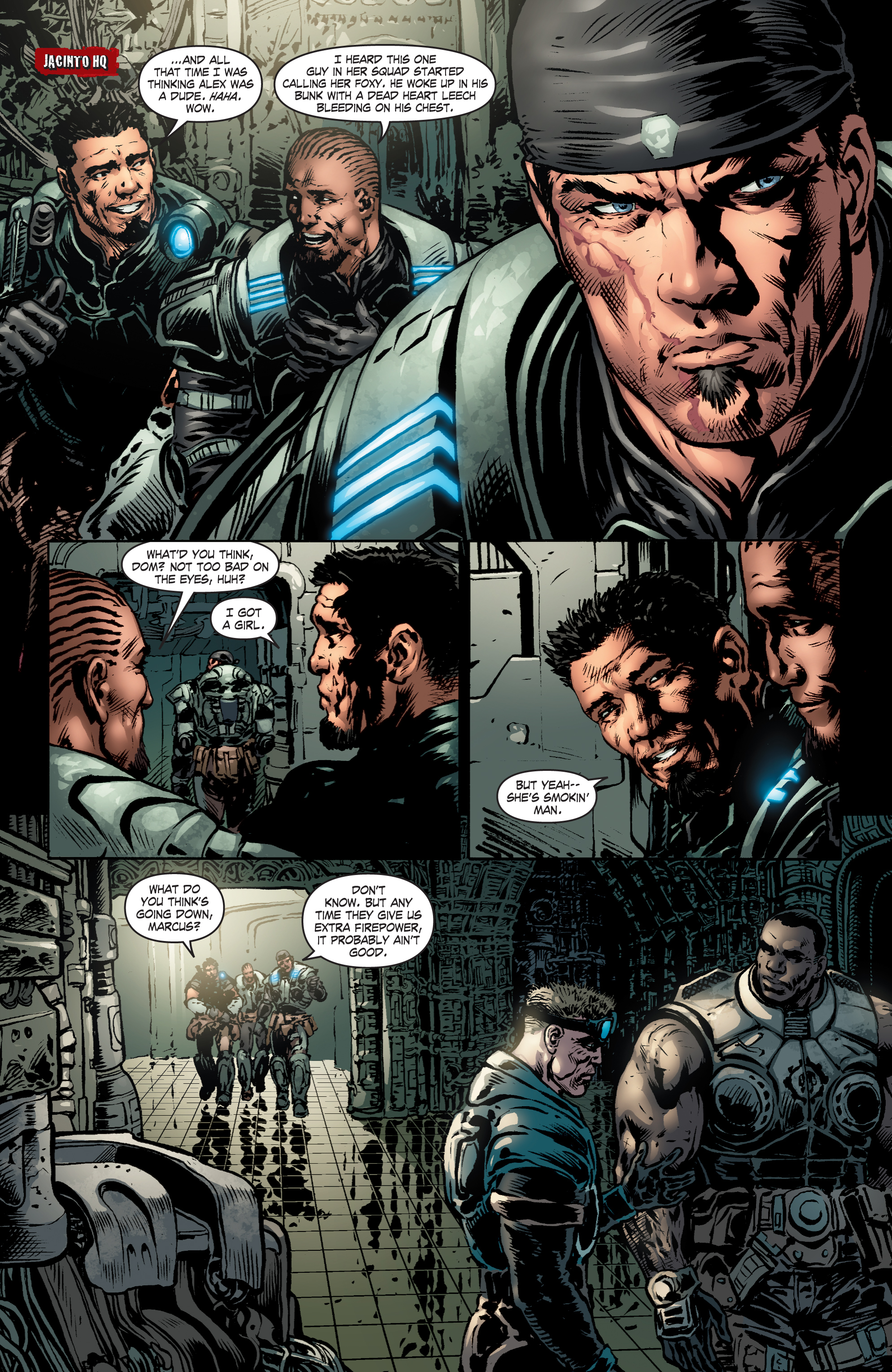 Read online Gears Of War comic -  Issue #9 - 11