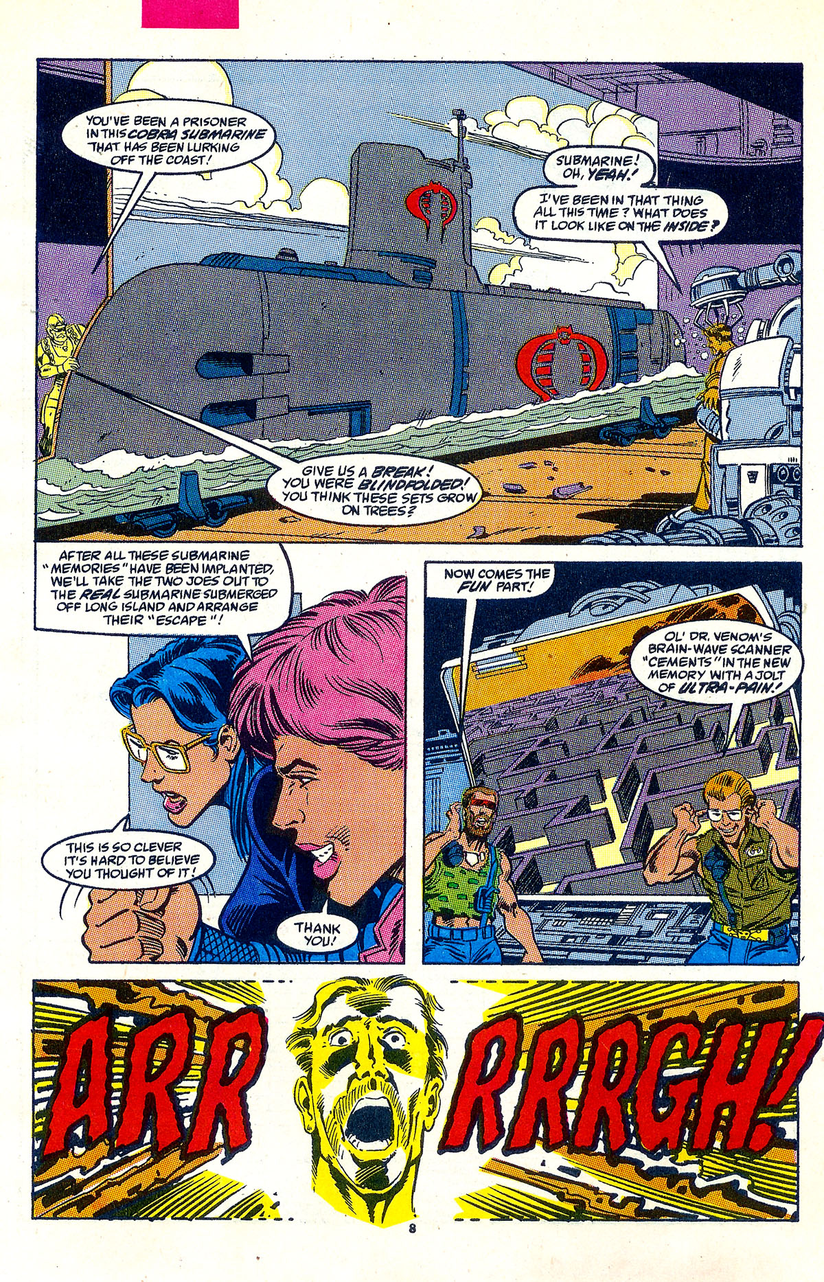 Read online G.I. Joe: A Real American Hero comic -  Issue #93 - 7