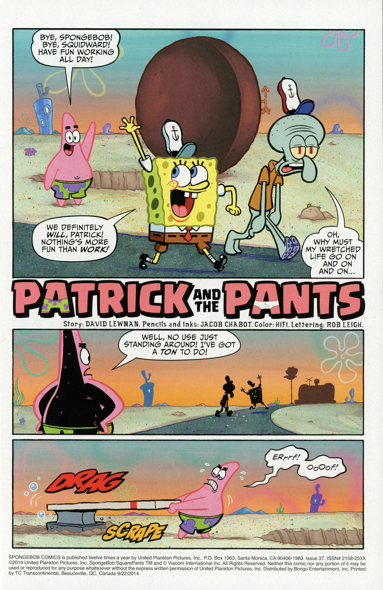Read online SpongeBob Comics comic -  Issue #37 - 3