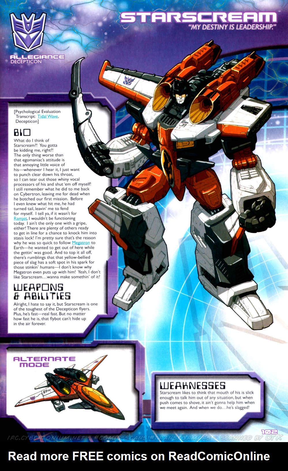 Read online More Than Meets The Eye: Transformers Armada comic -  Issue #3 - 12