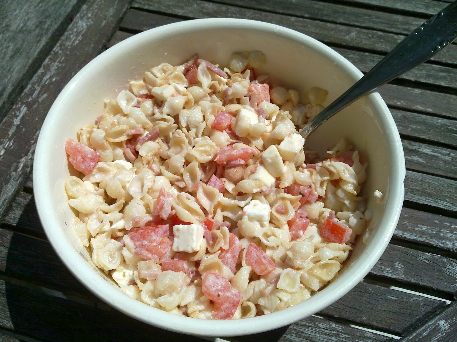 Géraldine en cuisine Salade de pâtes