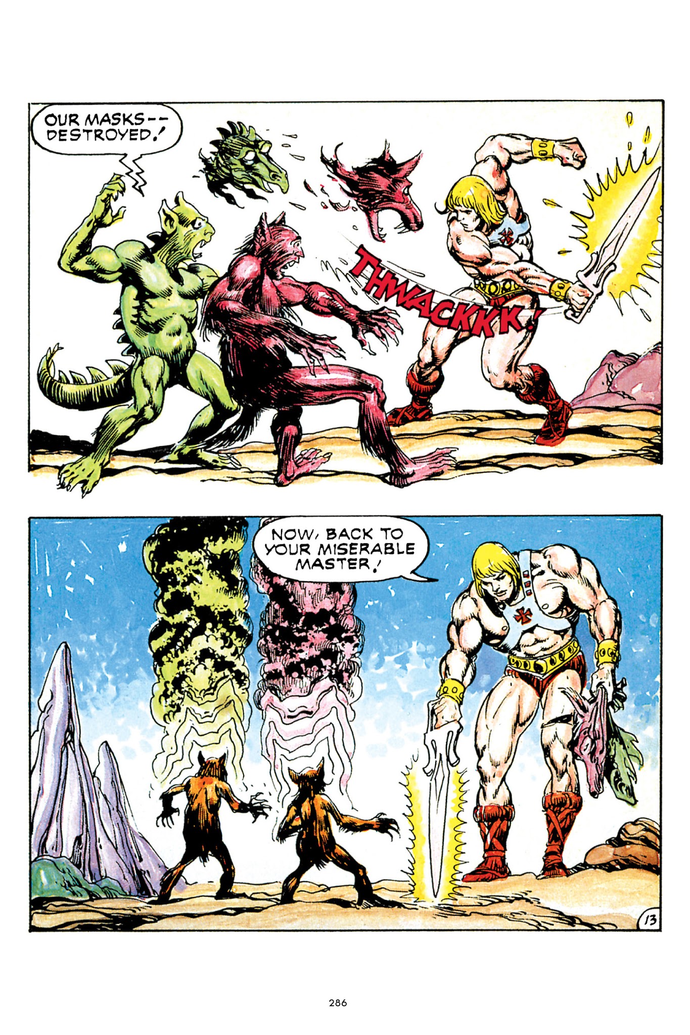 Read online He-Man and the Masters of the Universe Minicomic Collection comic -  Issue # TPB 1 - 284