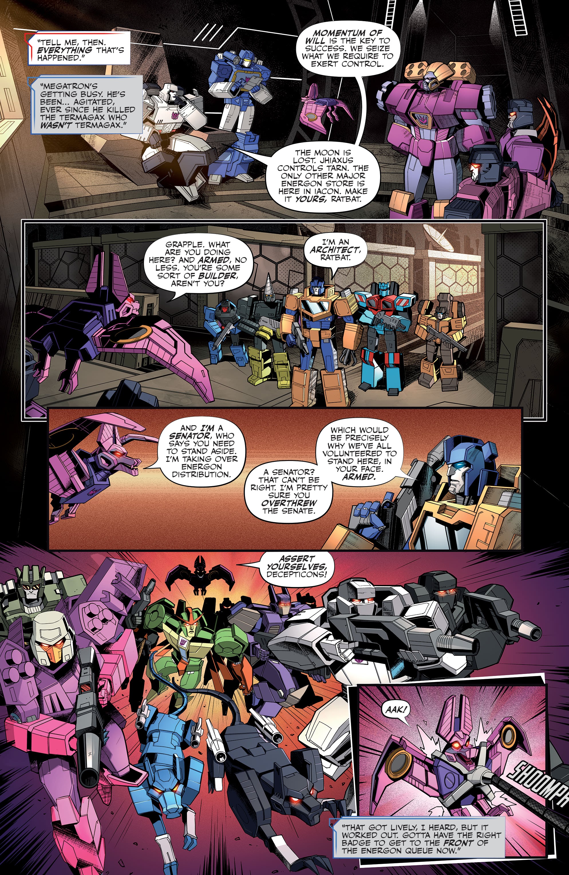 Read online Transformers (2019) comic -  Issue #28 - 8