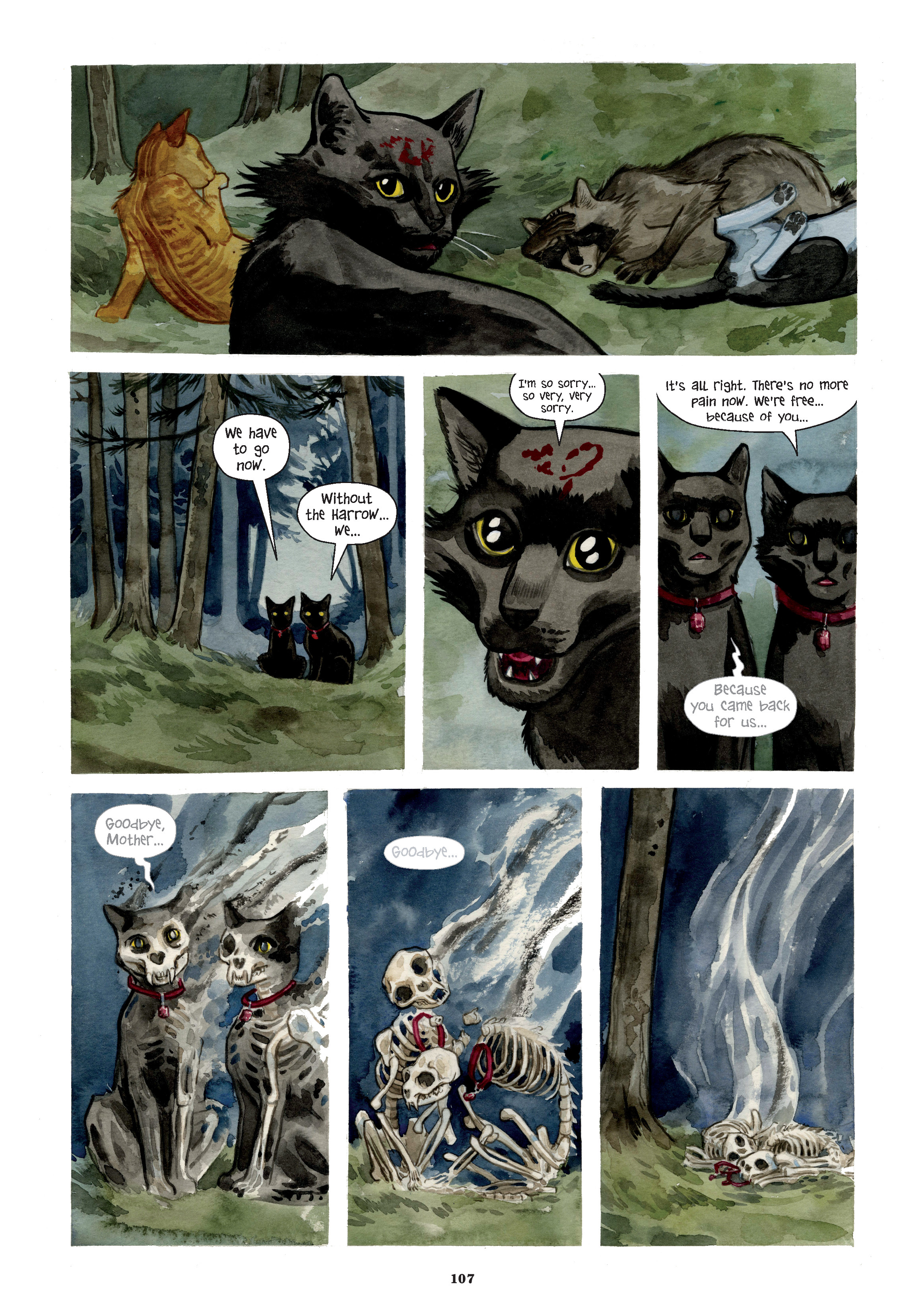Read online Beasts of Burden: Neighborhood Watch (2019) comic -  Issue # TPB (Part 2) - 10