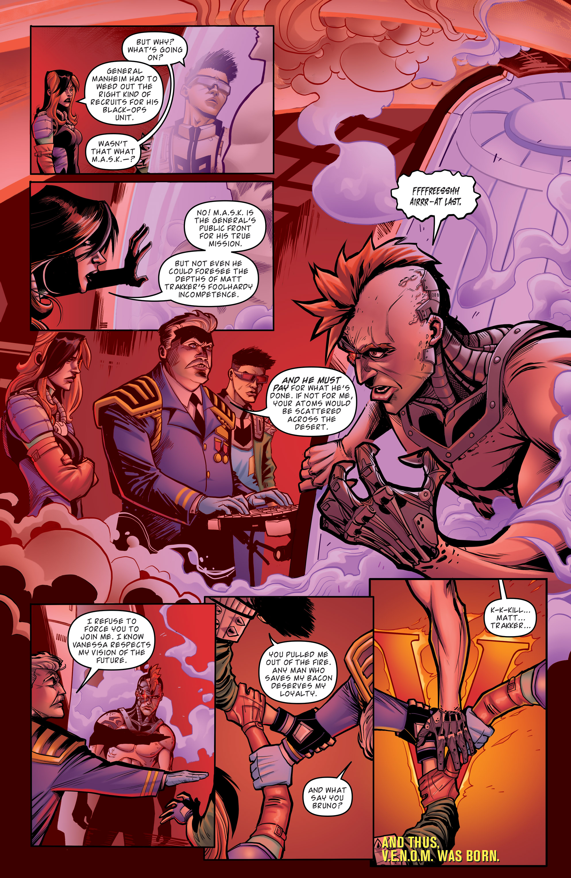 Read online M.A.S.K.: Mobile Armored Strike Kommand comic -  Issue #7 - 23
