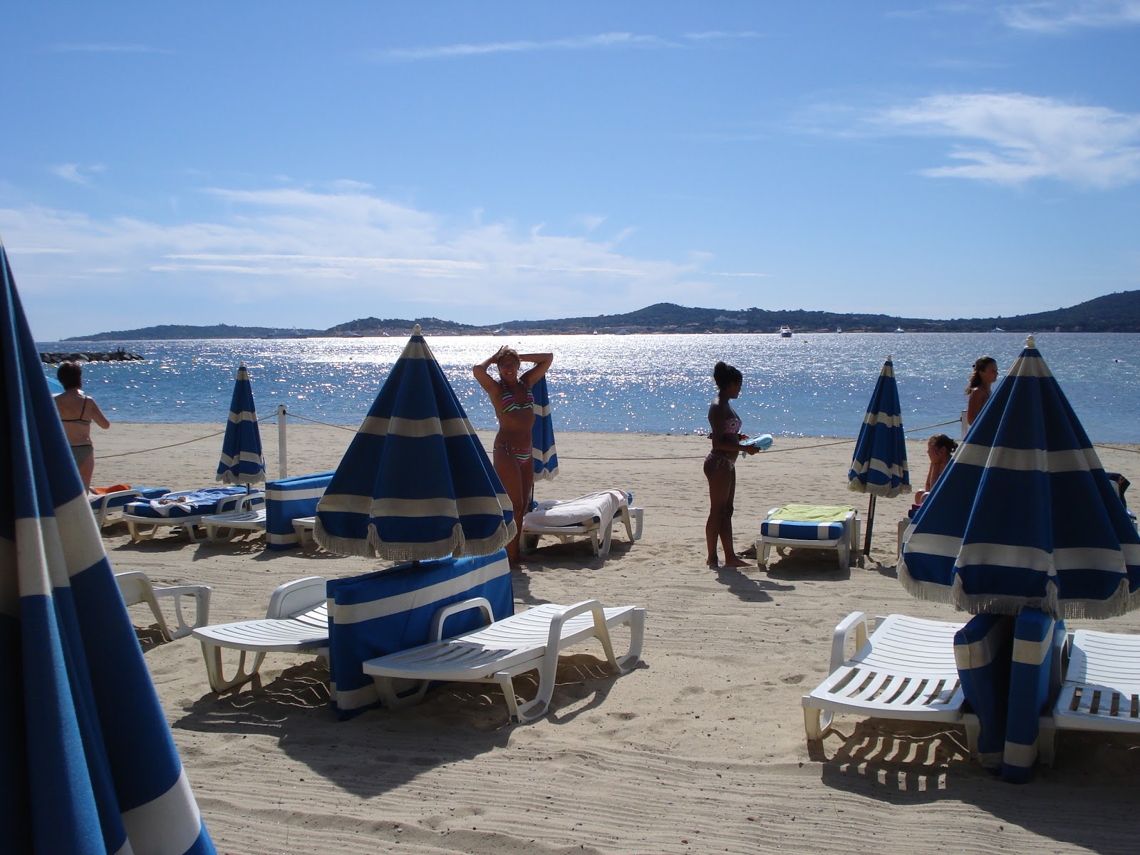 Plage privée du domaine Les Rives de Beauvallon Location villa