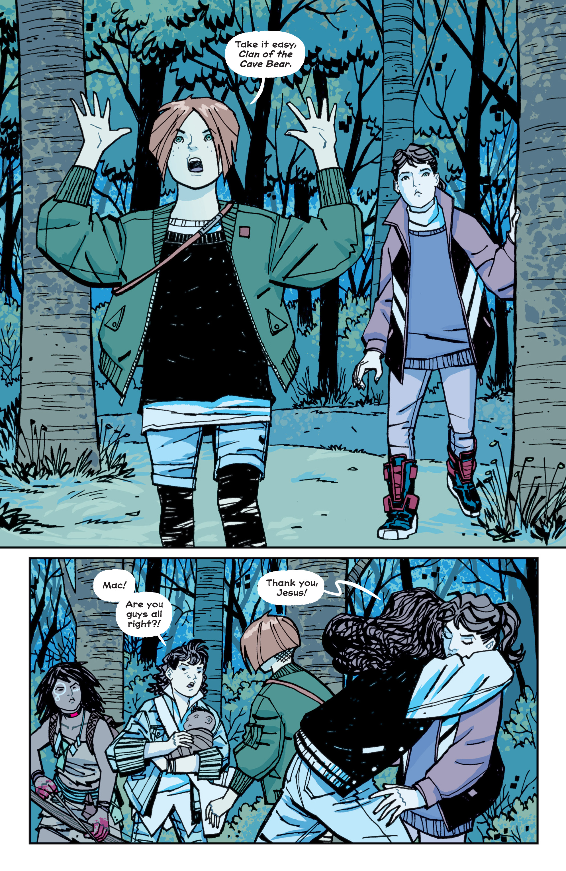 Read online Paper Girls comic -  Issue #14 - 8