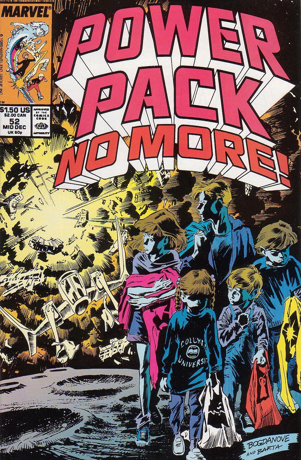 Read online Power Pack (1984) comic -  Issue #52 - 1
