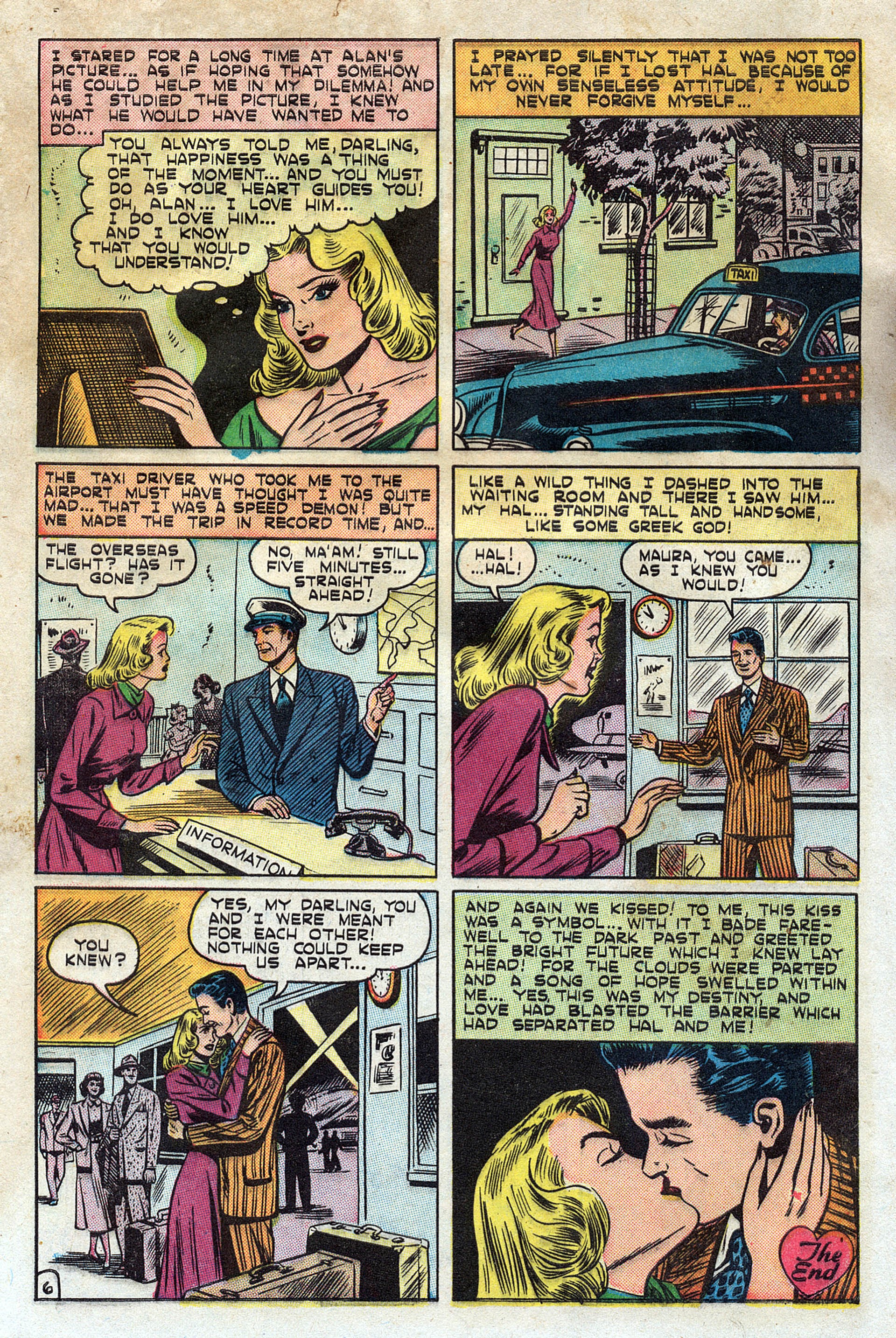 Read online Love Secrets (1949) comic -  Issue #2 - 8