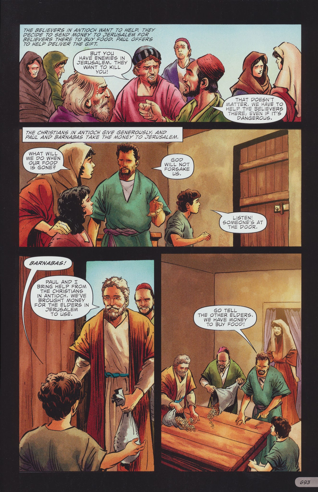 Read online The Action Bible comic -  Issue # TPB 2 - 316
